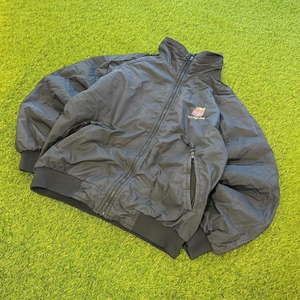 Super Bread navy bomber jacket medium